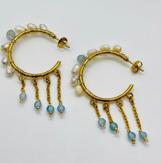 Aquamarine Earrings