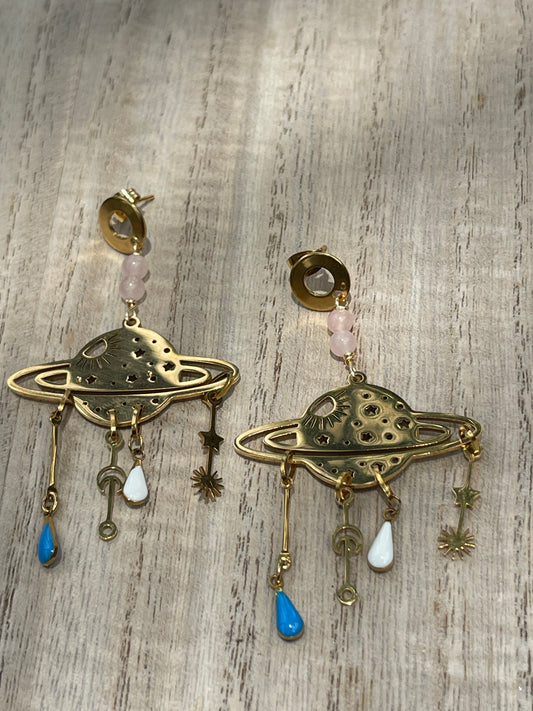 Saturn Earrings